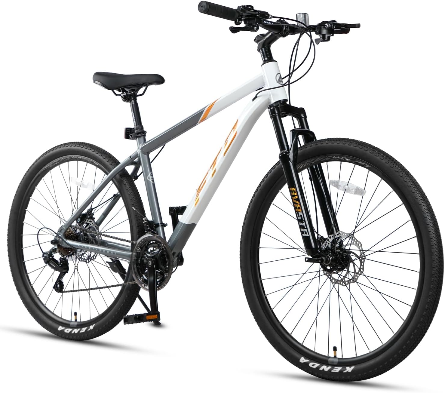 AVASTA Earth 26 27.5 inch Mountain Bike with 21-Speed, Aluminum Frame, Dual Disc Brake, Comfortable Saddle, Multiple Colors