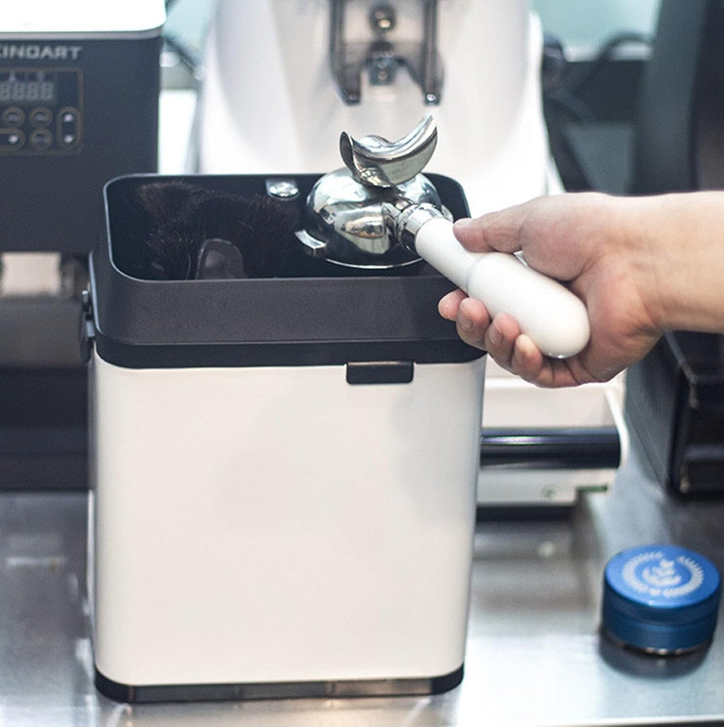 Electric Portafilter Cleaning Machine Automatic Coffee Grounds Cleaning Machine Professional Barista Cleaning Tools
