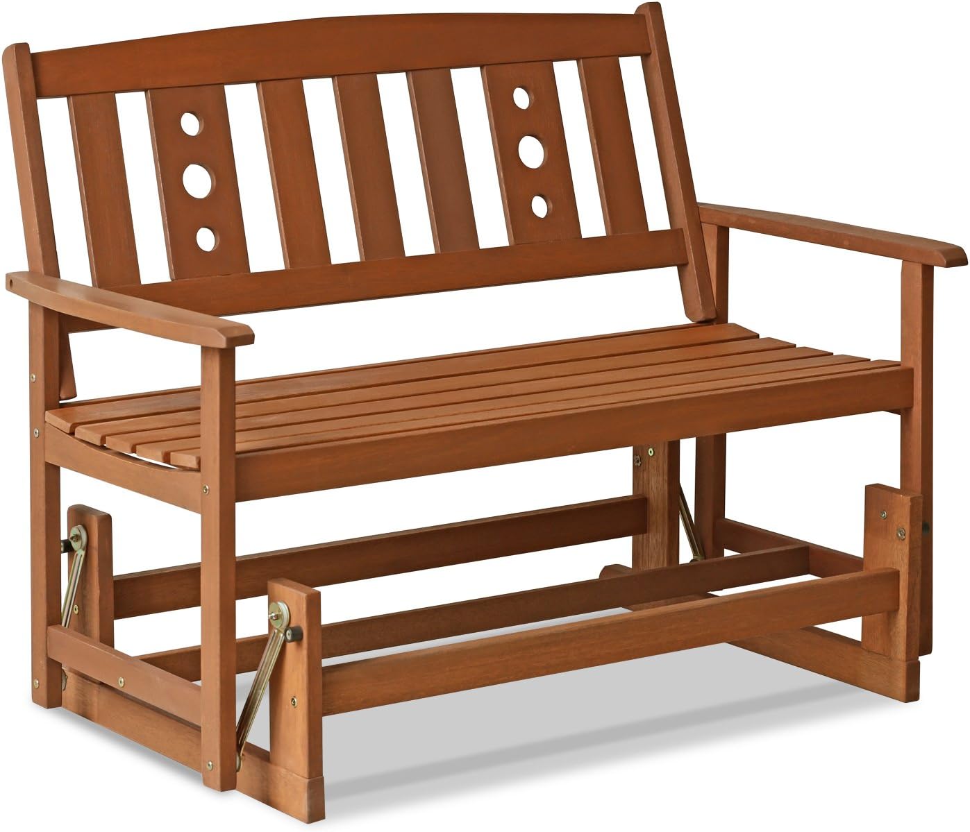 FURINNO FG17485 Tioman Outdoor Hardwood New Mexico Glider