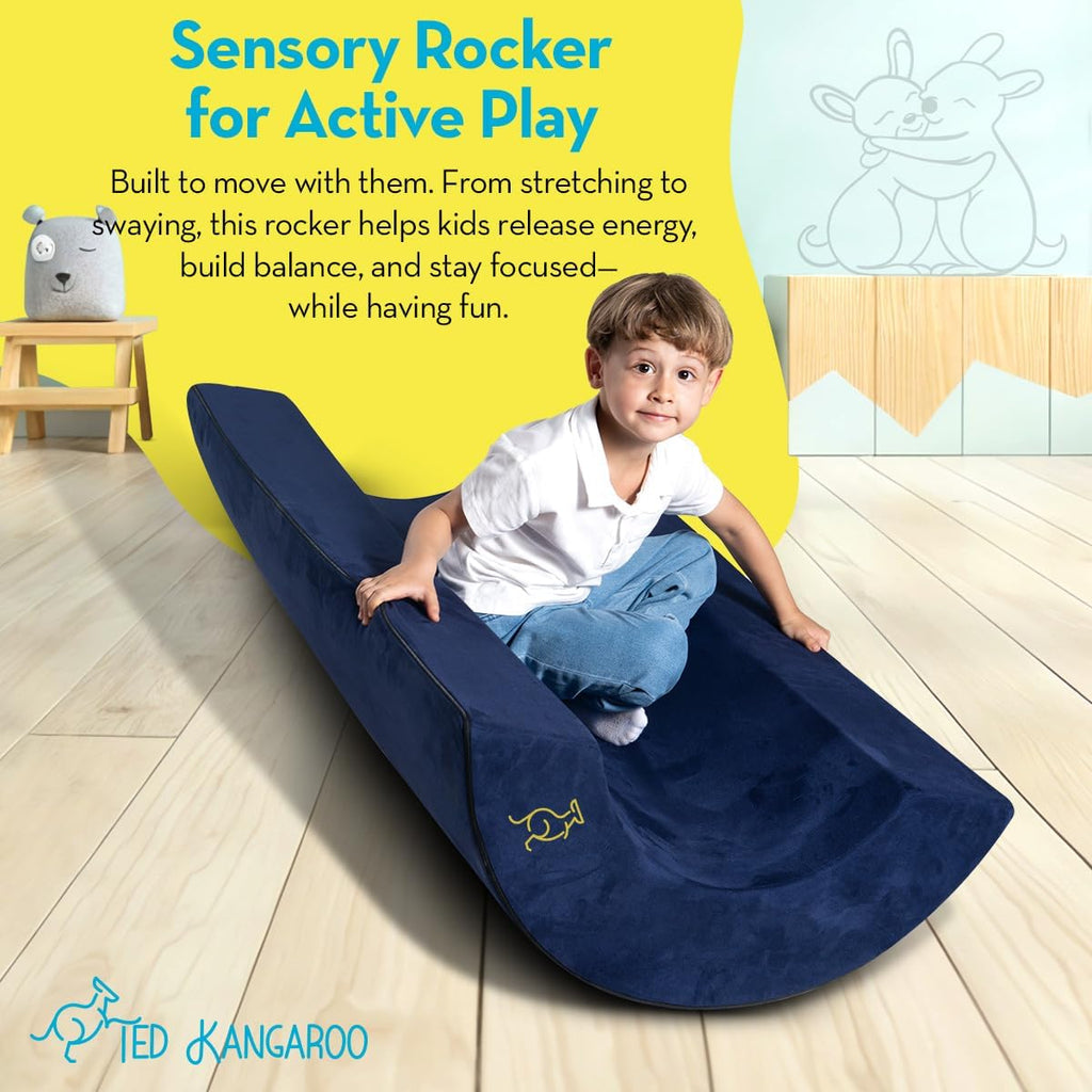 TED KANGAROO Sensory Chair for Kids — Sensory Soft Play Body Rocker for Children | Large Rocking Chair | Foam