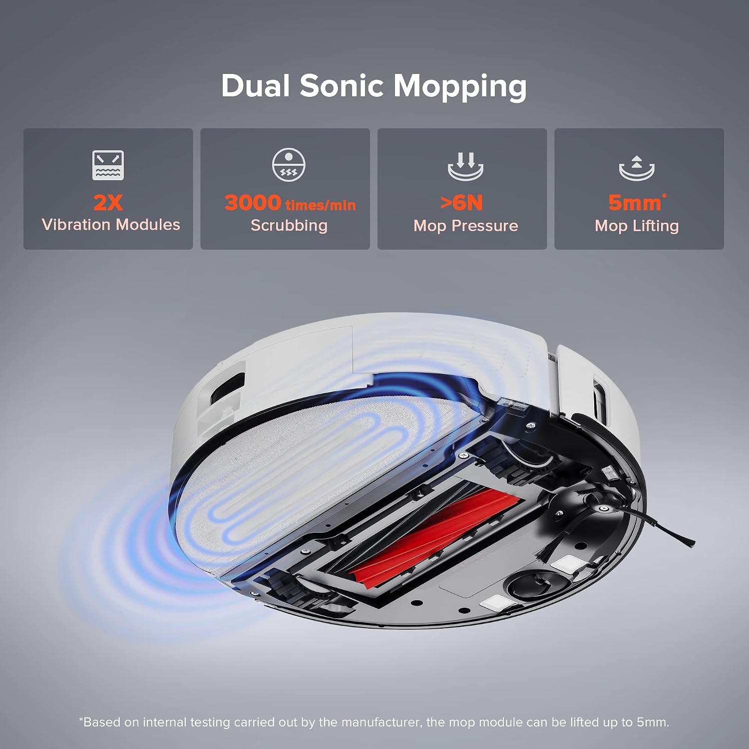 roborock S8 Pro Ultra Robot Vacuum and Mop, Auto-Drying, Self-Washing, Liftable Dual Brush & Sonic Mop, 6000Pa Suction, Self-Refilling, Self-Emptying, Obstacle Avoidance, White (Renewed)