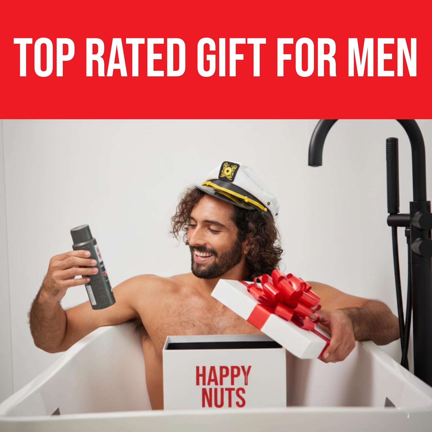 Happy Nuts Comfort Cream Deodorant For Men: Anti-Chafing Sweat Defense, Odor Control, Aluminum-Free Mens Deodorant & Hygiene Products for Men's Private Parts (12 PACK - UNSCENTED)