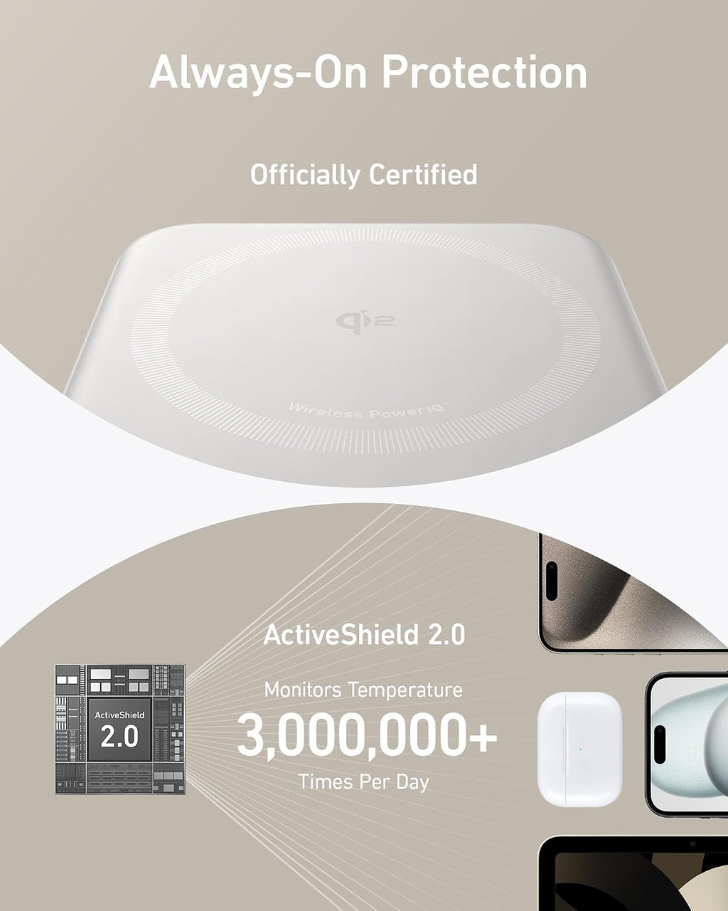 Anker MagGo Wireless Charging Station MagGo 15W Power Bank
