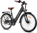 WINDHORSE 26' Electric Bike for Adults 20MPH & 30-50 Miles Range, Shimano 7-Speed, 468WH Removable Battery Commuter Ebike with 750W Peak Motor, Front Suspension, Rear Rack, Fenders, UL2849 Certified