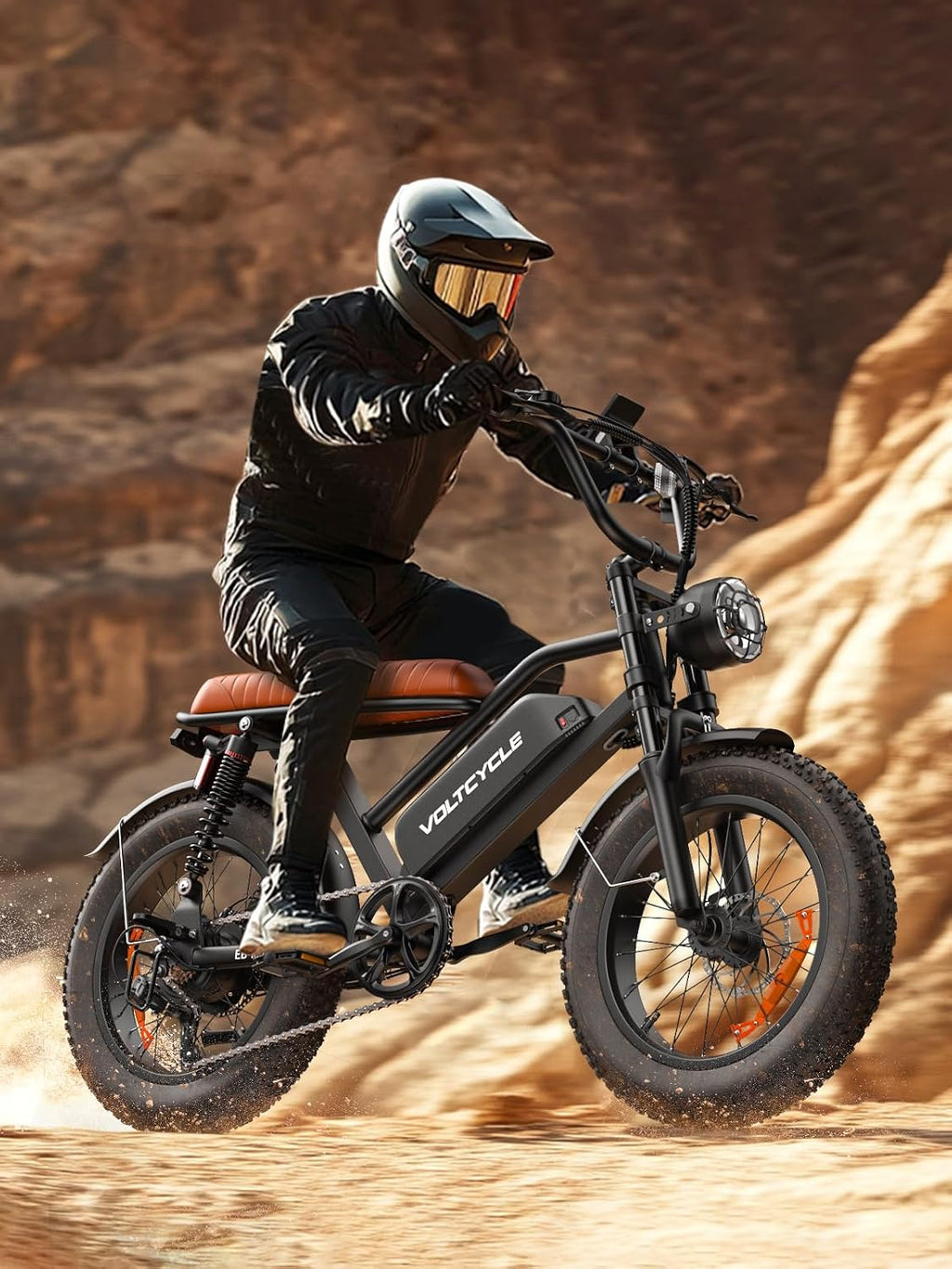 Electric Bike for Adults -1000W Peak Power Ebike, 28MPH, 48V 18.2Ah Removable Battery, 30-60 Mile Range, 20'' Fat Tire Electric Dirt Bikes, Electric Mountain Bicycles for All-Terrain