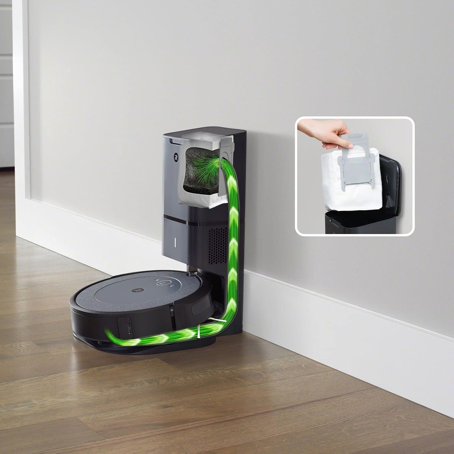 iRobot Roomba i3+ Self-Emptying Vacuum Cleaning Robot (Renewed)