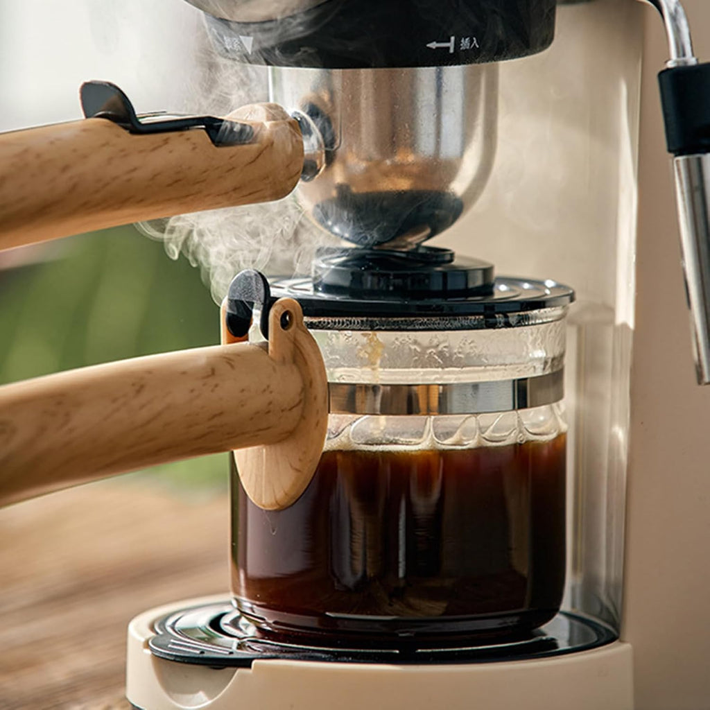 Espresso Coffee Maker, Traditional Barista Pump Espresso Machine, Semi Automatic Espresso Machine, with Steam Frother, 5 Bar Pressure Pump, Room