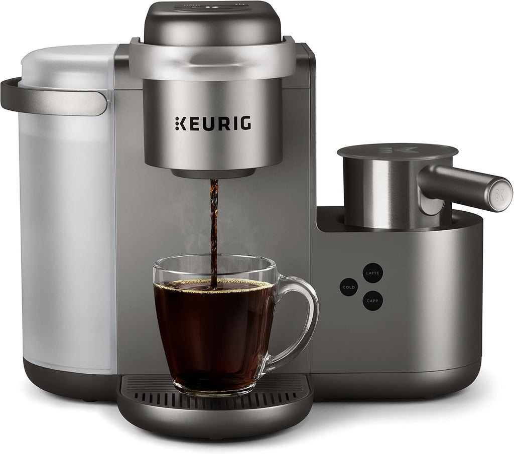 Keurig K-Café Special Edition Single Serve K-Cup Pod Coffee, Latte and Cappuccino Maker, with Milk Frother for Speciality Beverages, Grey Keurig COFFEE_MAKER
