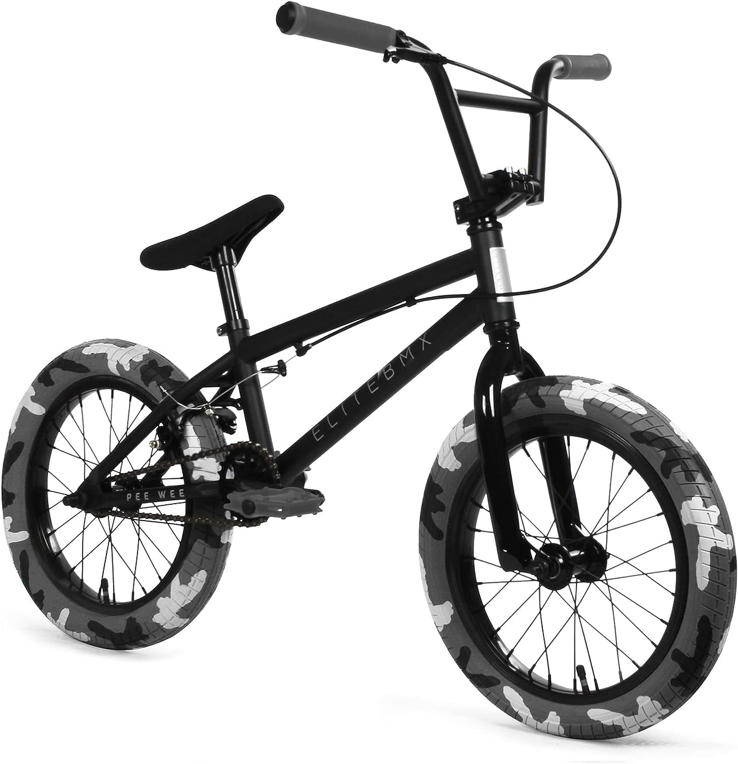 Elite BMX Bicycle 18', 20' & 26' BMX Bike for Teen Bike and Adult Bikes - Freestyle BMX Bike All Models Come with 3 Piece BMX Crankset