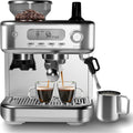 GarveeLife Espresso Machine with Grinder, Professional Coffee and Espresso Maker Combo, Stainless Steel Cafe Espresso Machine with Steam Wand Barista Kit for Cappuccino Latte