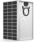 300 Watt Solar Panel 18BB Monocrystalline 25% High Efficiency 300w Solar Panels for 12v/24v System MC4 Connectors for Home, RV, Roof, Boat, Camping and Other Off-Grid (300w*1)