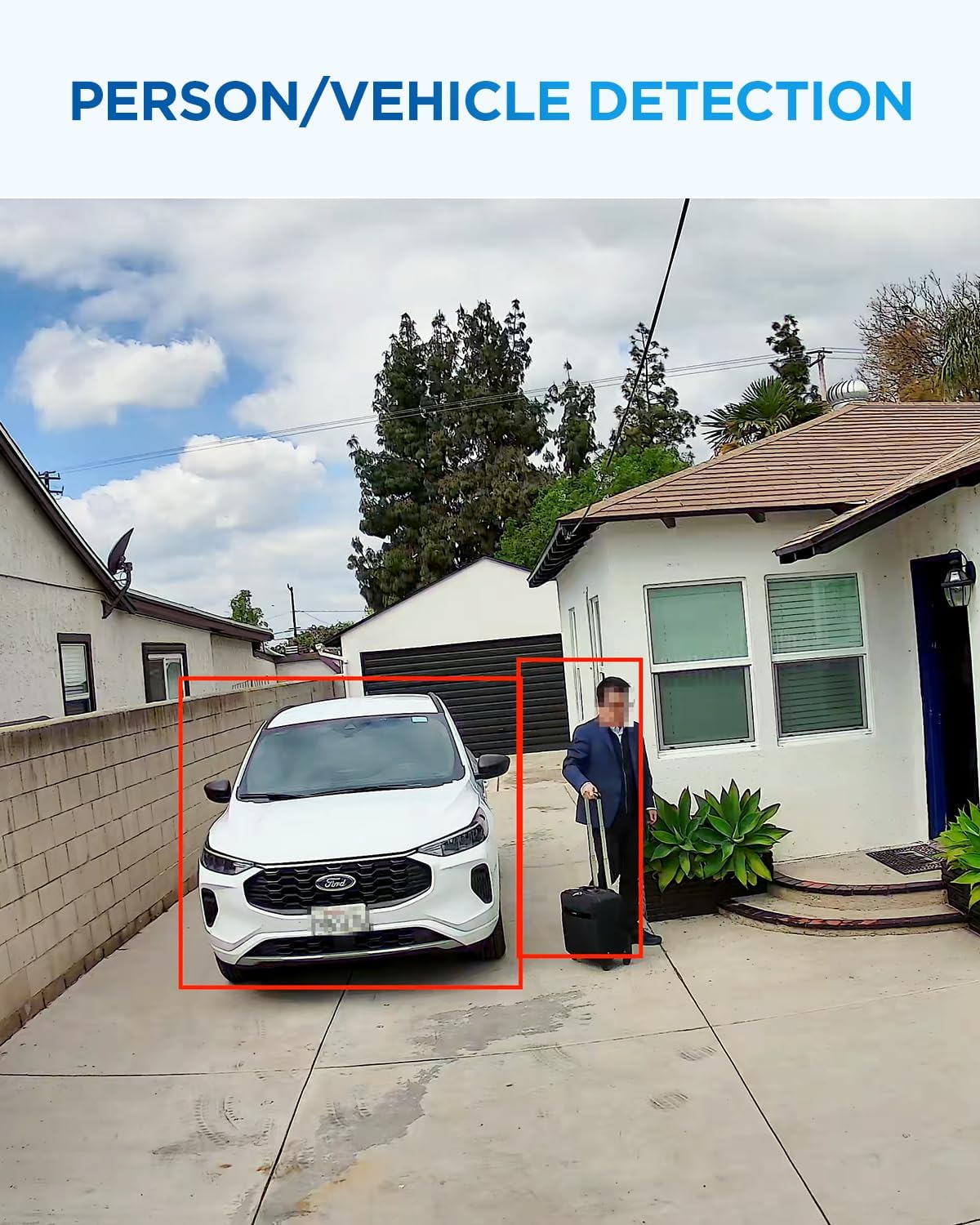 4COVR 12MP 16 Channel Security Camera System - Human Vehicle Detection, 16CH NVR with 4TB HDD, 8X 12MP IK10 Vandal-Proof Wired PoE IP Camera for Businesses, IP67 Outdoor, Remote Access, LY54AXAM1608