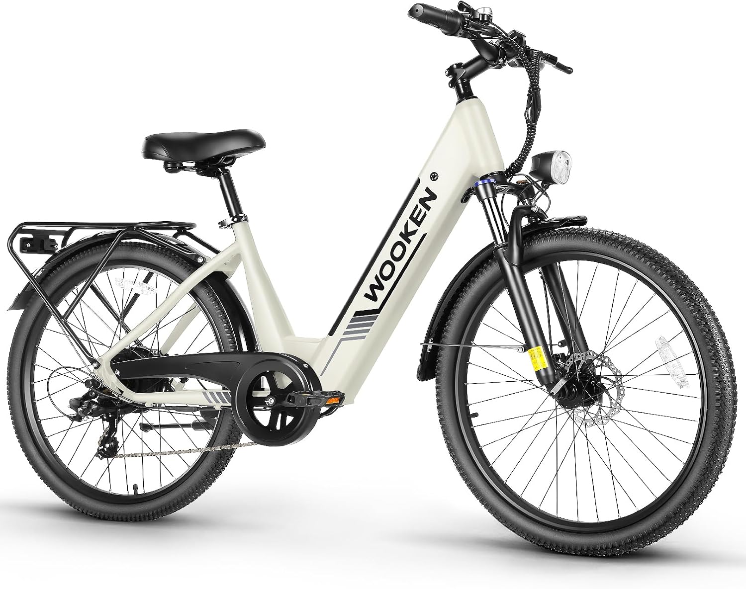 Wooken Gale 1500W Electric Bike 26' x 4.0 Fat Tire Electric Bike, EBike for Adults with 48V 720WH Removable Battery, Up to 60Miles Ebikes,7 Speed,SGS Certified to UL2849