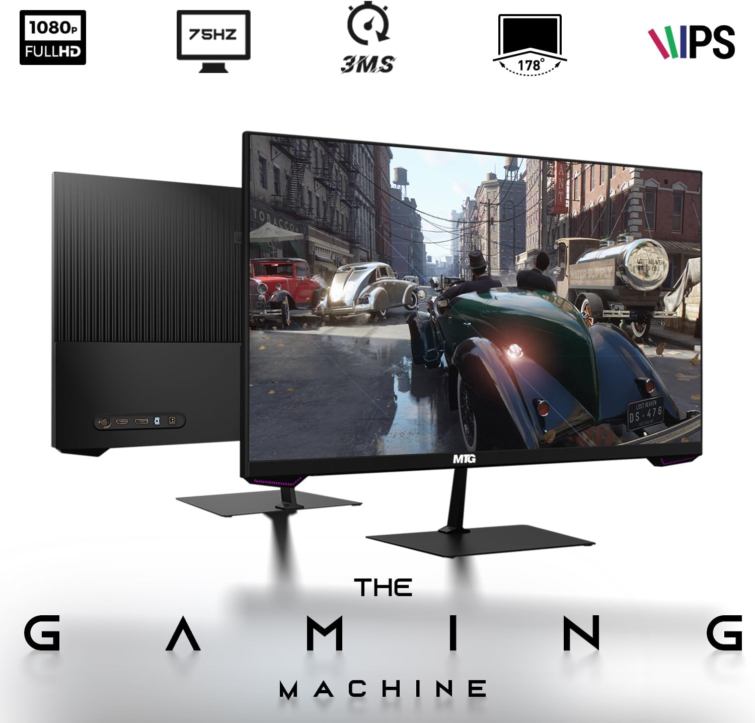 MTG Khuno Gaming Tower PC-Intel Core i7 8th Gen, RTX 2060S 8GB 256bits, 16GB RGB ARGB Ram, 2TB Nvme, 4TB HDD, 27 Inch Monitor, Gamer Bundle Combo Webcam, Windows 11 Pro