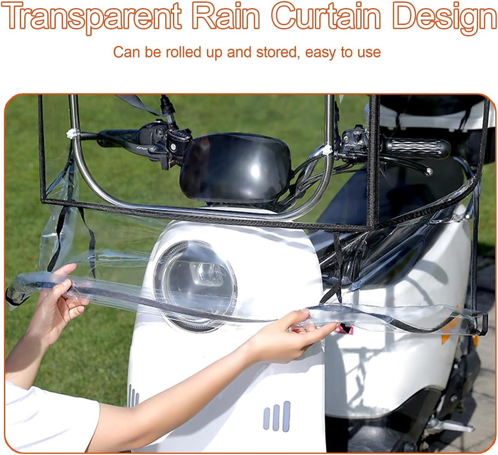 Adult Tricycle Cover Electric Tricycle Covers Tricycle Frame Canopy, Protect 3-Wheel Bike from Rain,Dust,Debris,and Sun, for Outdoor Riding(Black)