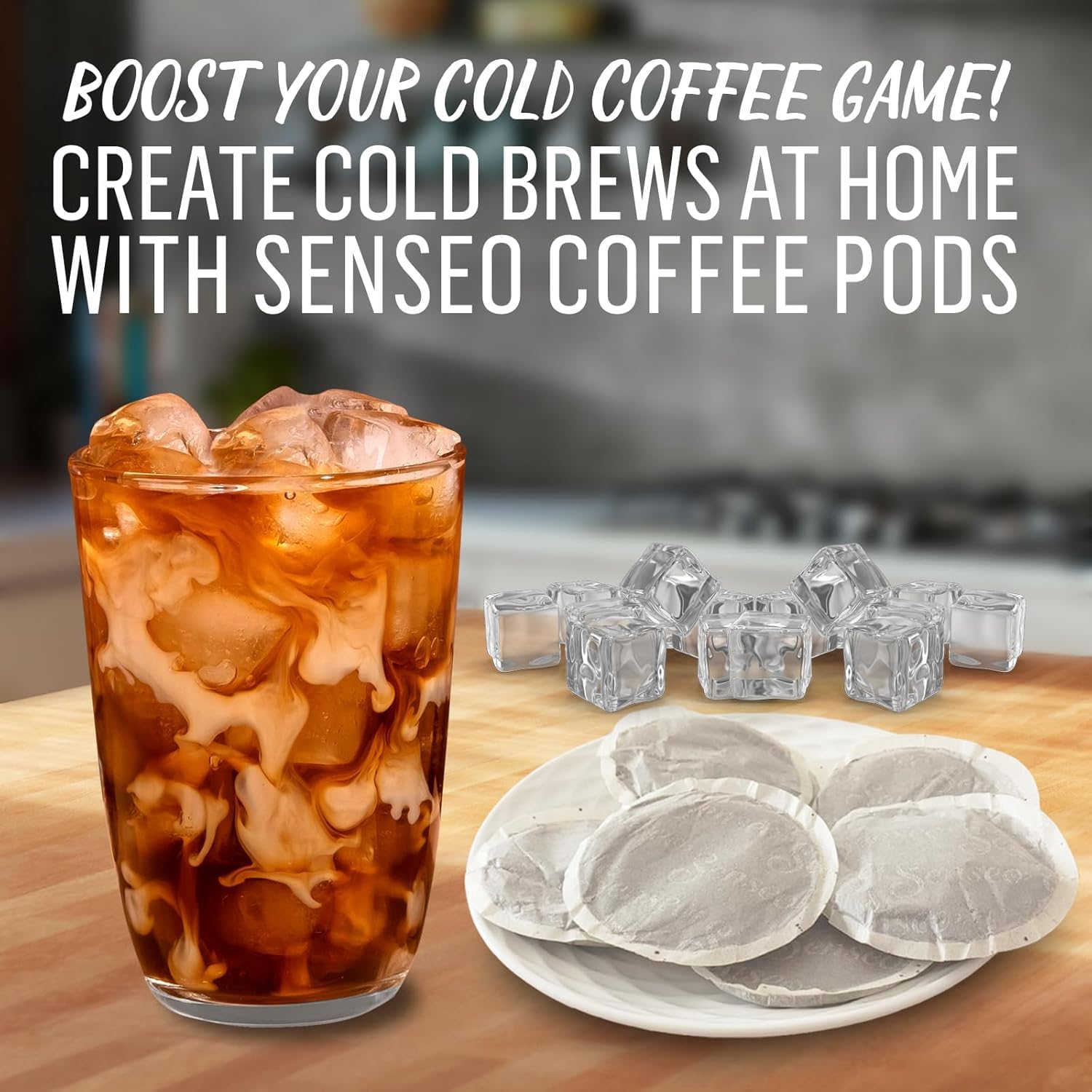 Senseo Decaf Coffee Pods – 480 Count (10 Packs) – Medium Roast with Smooth & Balanced Flavor and Rich Crema – Caffeine-Free Single-Serve Coffee Pads Compatible with Senseo & PeleCom Machines