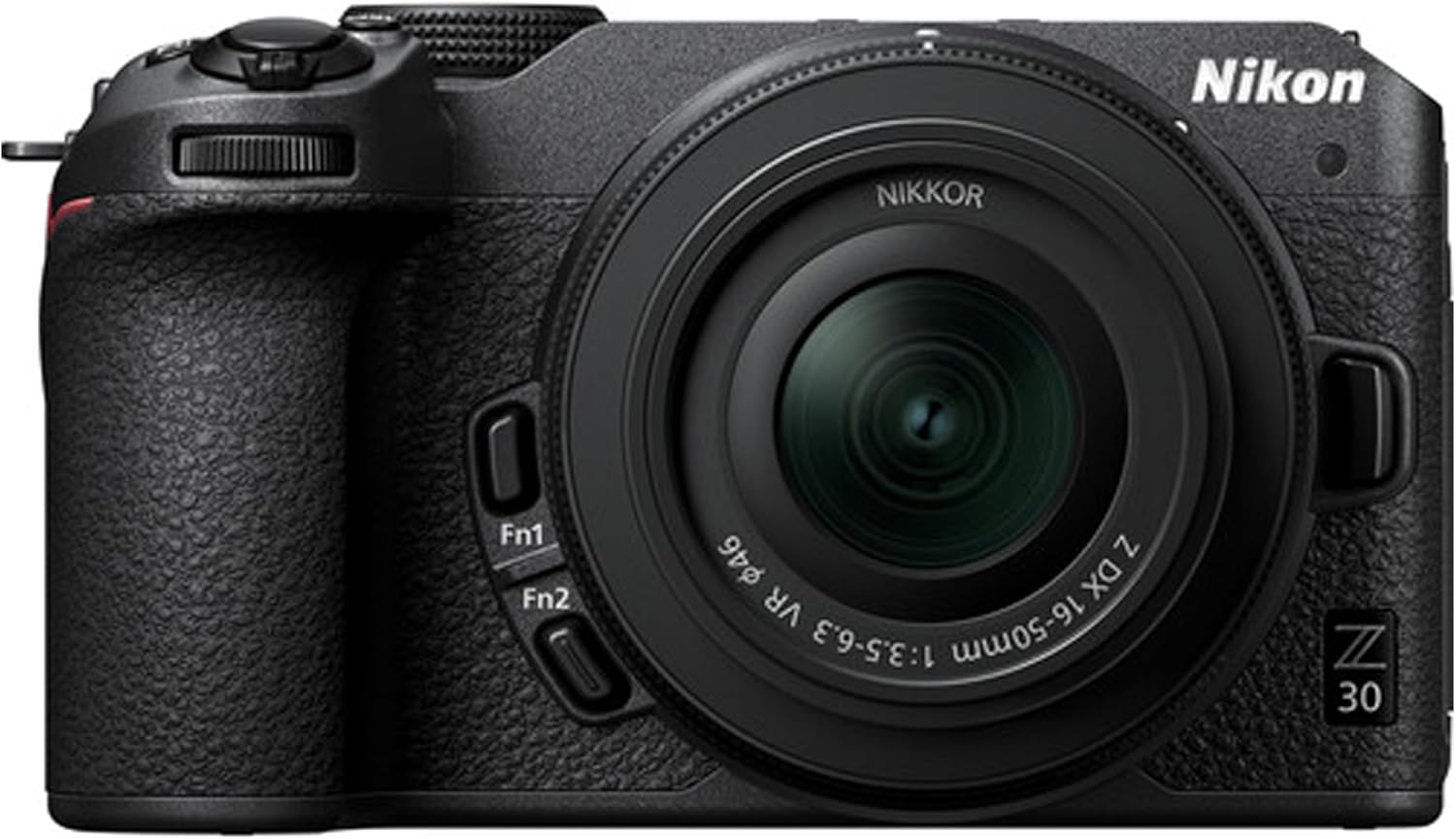 Nikon Z30 Mirrorless Digital Camera W/Nikkor Z 16-50mm Lens + 128GB Memory, LED Light, Microphone, Filters, Case, Tripod, and More (34pc Video Bundle) (Renewed)