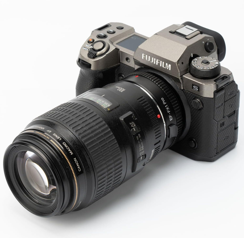 VILTROX EF-FX1 Pro Lens Mount Adapter Auto Focus Converter Ring Compatible with Canon EF/EF-S Lens to Fuji X-Mount Camera X-H1 X-PRO2 X-T2 X-T3 X-T1 X-T20 X-T10 X-E2 X-E1
