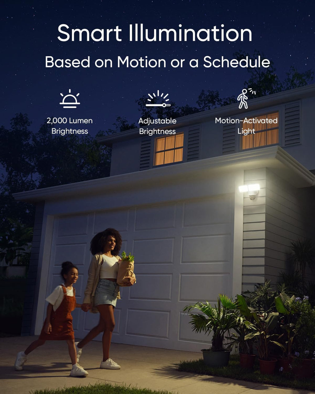 eufy Security Floodlight Camera E340 Wired,360° Pan and Tilt,24/7 Recording,Dual-Band Wi-Fi, 2,000 Lumens,Motion-Activated,Dual Camera,HomeBase 3 Compatible,Local Storage,No Monthly Fee (Renewed)