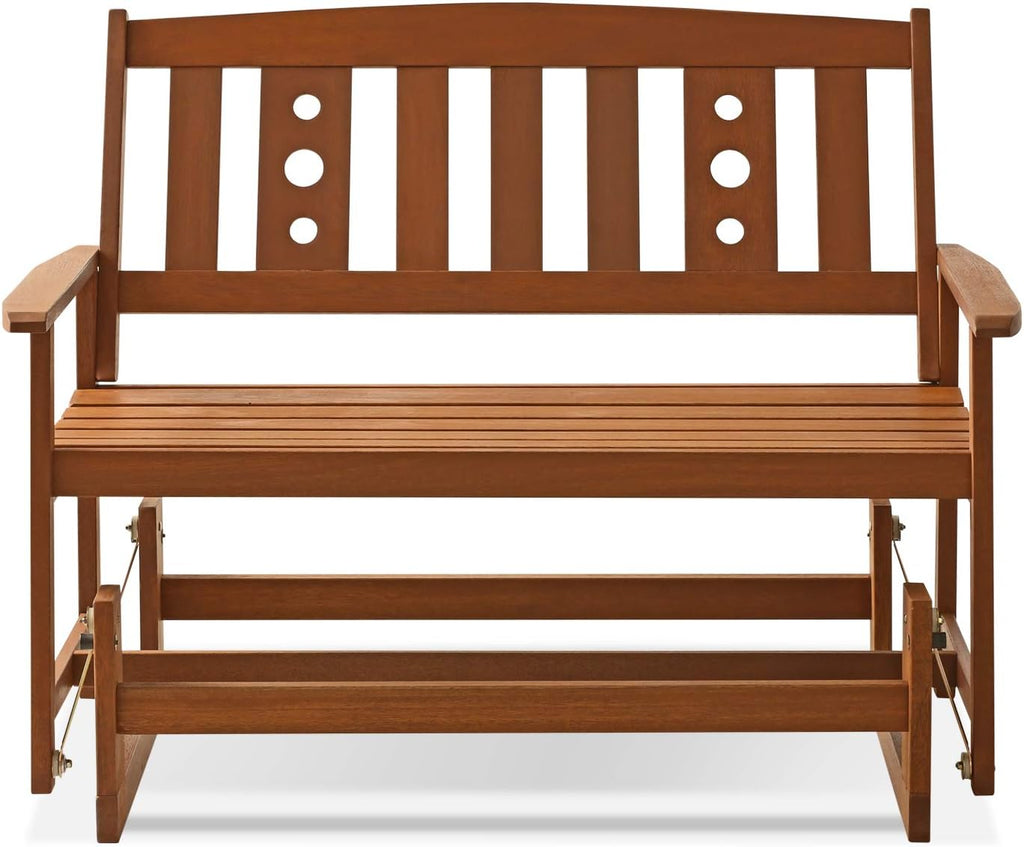 FURINNO FG17485 Tioman Outdoor Hardwood New Mexico Glider