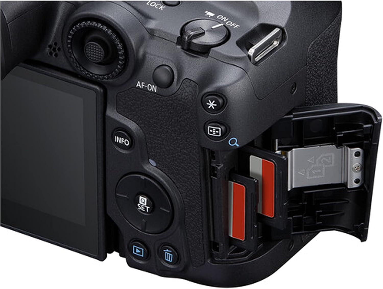 Canon EOS R7 32.5MP APS-C CMOS Sensor Mirrorless Camera with 18-150mm Lens + 64GB Memory + Stabilizing Grip + Software Pack +More (Value Bundle) (Renewed)