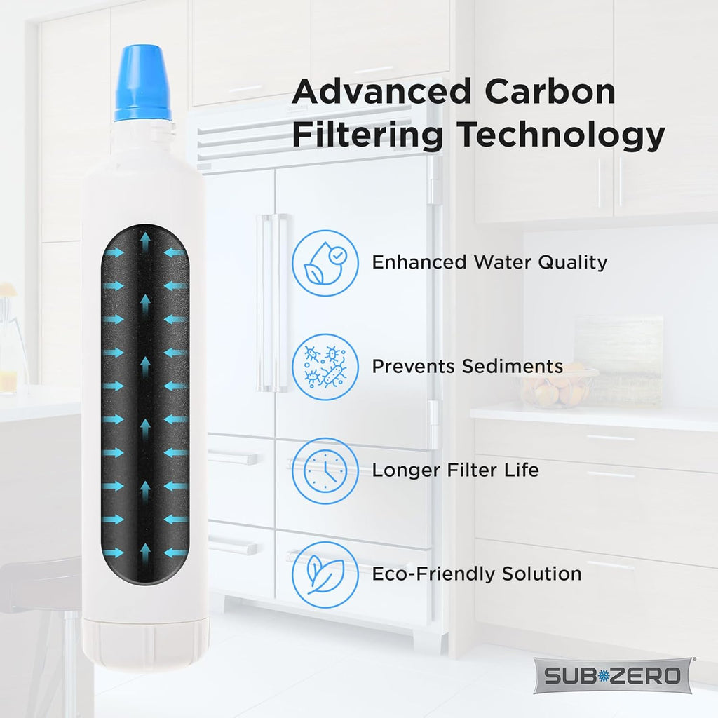 Sub-Zero Refrigerator Replacement Water and Air Filter Combo Pack 4204490 7007067