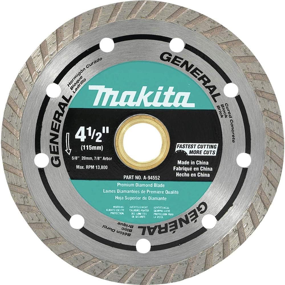 Makita 9557PBX1 4-1/2' Paddle Switch Cut-Off/Angle Grinder