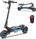 Electric Scooter Adults 1600/4000/6000W Motor 50 Miles Long Range & 40/45/50 MPH Top Speed 10' Off Road Tire Folding E-Scooter 60V/48V 20.8AH Battery Kick Scooter with Detachable Seat for Commuter