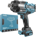 Cordless Impact Wrench 3/4' Compatible with Makita 18V Battery, 1850Ft-lbs(2500N.m) High Torque Impact Gun Heavy Duty, Brushless Electric Power Impact Driver with 4 Speed Modes & LED Work Light