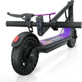 Aovowheel Electric Scooter for Adults, Folding E Scooter with 250W-500W Motor 16-24 Mph Top Speed, Max 15-60Miles Long Range,6.5''/8.5''/10''/14'' Solid Tires Commuting Scooters, Dual Brakes
