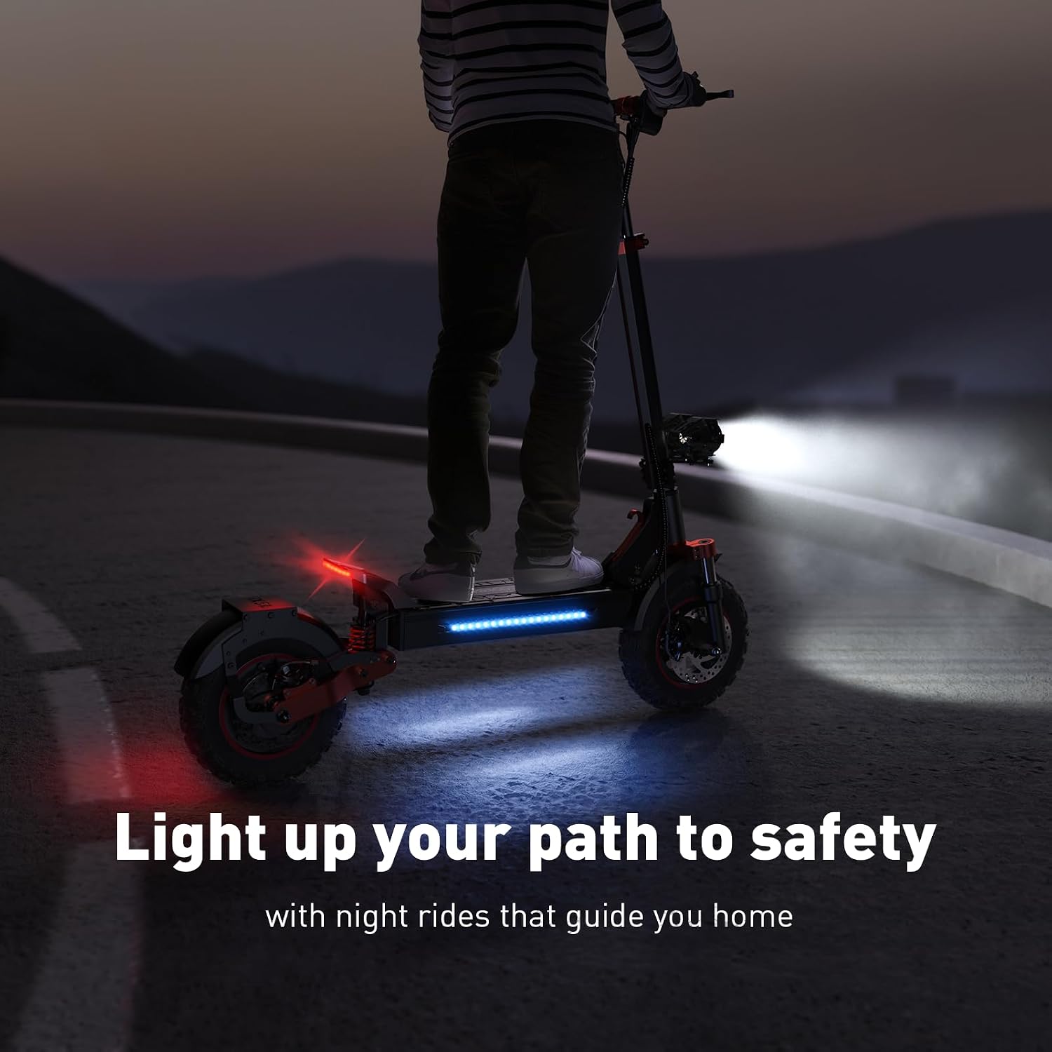 iScooter Electric Scooter Adults, 2000W/1000W Motor Up to 38/28 MPH Top Speed Escooter, 10/11' Off-Road Pneumatic Tire Scooters for Adults with Cruise Control, Dual Suspensions, Foldable E-Scooter
