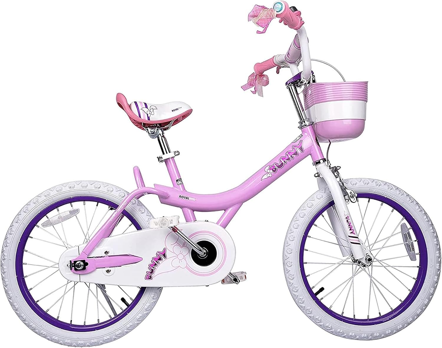 Royalbaby Princess Girls Kids Bike 12 14 16 18 20 Inch Children Bicycle with Basket for Age 3-12 Years