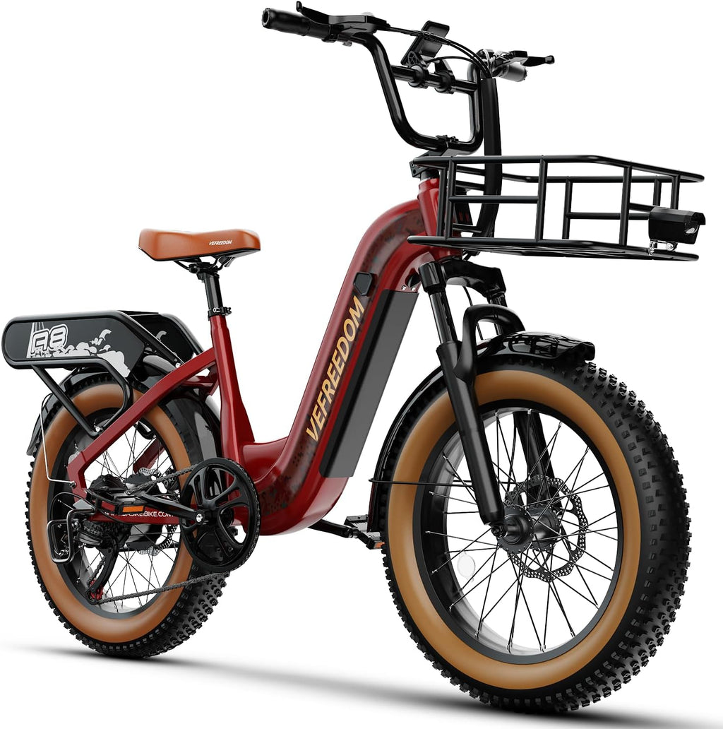 EUY Electric Bike for Adults, 1500W Peak Motor Ebike, 48V20Ah, 20'' x 4.0'' Fat Tire Electric Mountain Bike, Commute E Bike with 70 Miles, 7 Speed and Dual Suspension Electric Bicycle