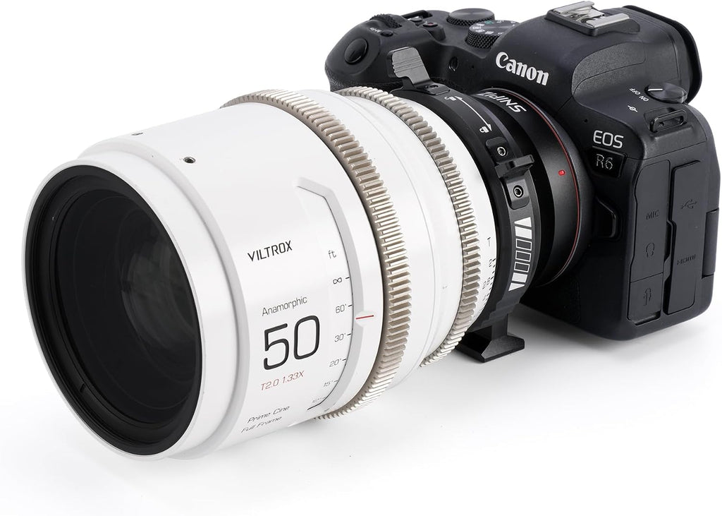 SNIPIZ PL-RF Lens Mount Adapter with Rotary Lock, Compatible with PL Lens to Canon RF Mount Cameras