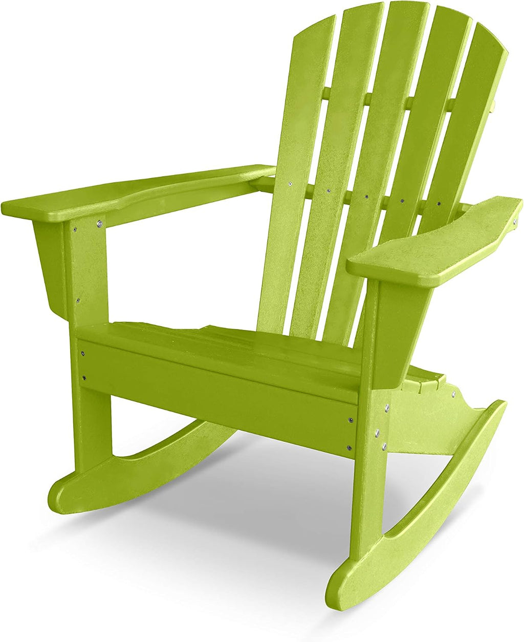 POLYWOOD® Palm Coast Adirondack Rocking Chair, Lime
