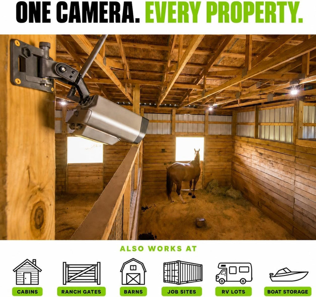 TACTACAM Defend Cellular Security Camera Bundle – Solar Panel + Rechargeable Battery + 32GB SD Card – 4G LTE No WiFi Needed – Wireless Outdoor Camera for Remote Property, Cabin, Ranch, Job Site (2PK)