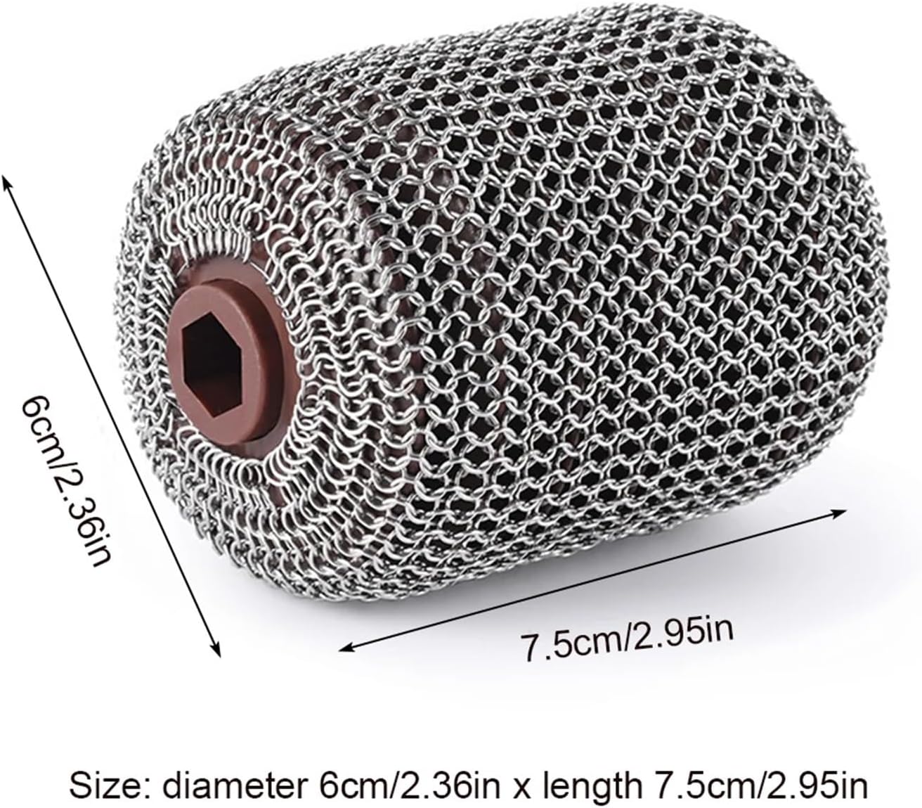 Fit for 350RPM Electric Grill Cleaner Brush with Lights - Stainless Steel Bristle-Free BBQ Cleaning Tool(Set B as picture)