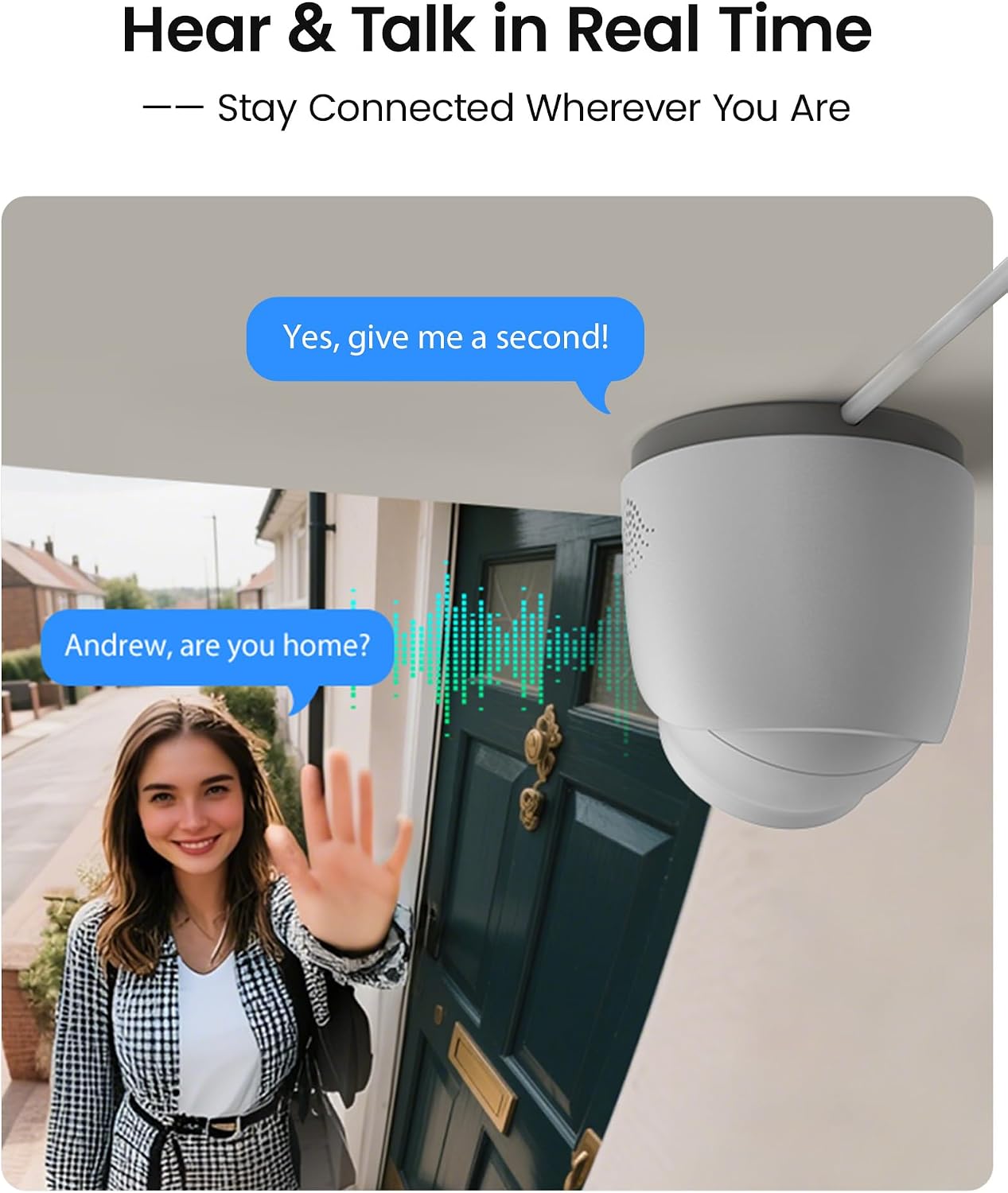 ZOSI C220 4K 8MP 8CH POE NVR Security Camera System (16CH Expandable), 8 x 8MP PoE IP Dome Cameras Outdoor Indoor, AI Human/Vehicle/Face Detection, One-Way Audio, 100ft IR Night Vision, 2TB HDD