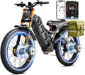Romeo Pro-Ⅲ 50MPH Electirc Bike - [2025 Latest] 5600W Dual Motor 60V 80AH 250Miles Long Range Ebike for Adults, Air Full Suspension Electric Mountain Bike, 26' Fat Tire Off-Road E-Bicycle