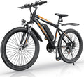 GOCIO 500W Electric Bike 26' Mountain Bicycle Adults Cruise Control Pedal Assist 48V 375Wh Battery 21-Speed E-Bike UL2849