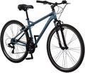 Schwinn Network 3.5 Hybrid Bike, Mens and Womens Bike, 21-Speed Hybrid Bicycle, Aluminum Frame, Suspension Seat, Alloy Linear Pull Brakes, Adult Bicycle