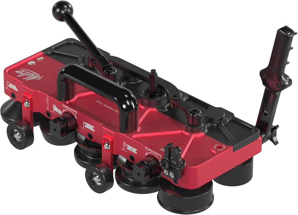 Malco FSXS2 Power Assisted Metal Seamer for 2-Inch Standing Seam Panels, 2-Stage Mechanical Locking Tool for Cordless Drills, Includes IP67 Waterproof Hard Case & Safety Tether Point