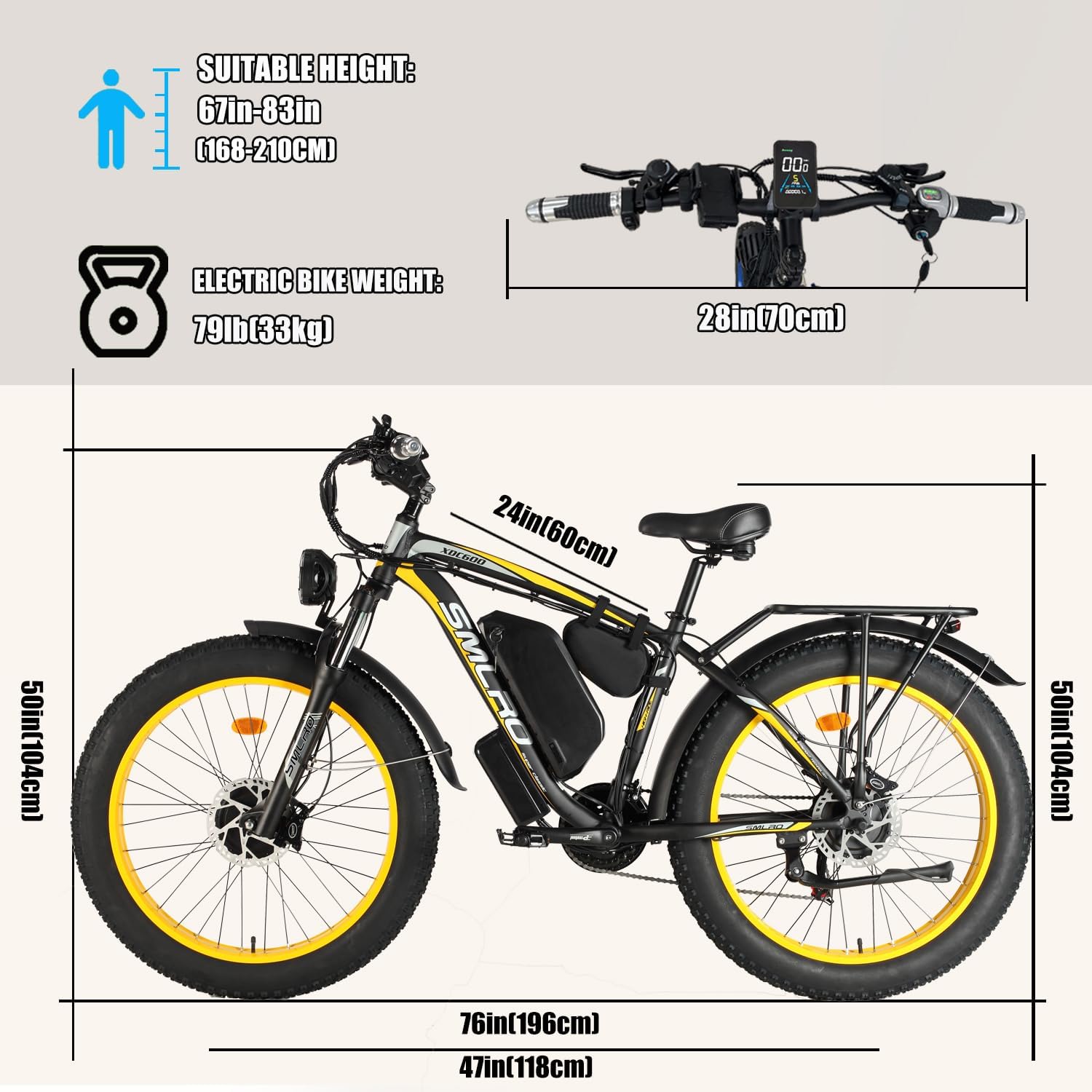6000W Peak Dual Motor Electric Bike for Adults, 60V 25AH Battery, 45MPH & 100 Miles Range,21-Speed Full Suspension, 26' x 4.0' Fat Tire Off-Road E-Bike for All Terrain Snow Sand