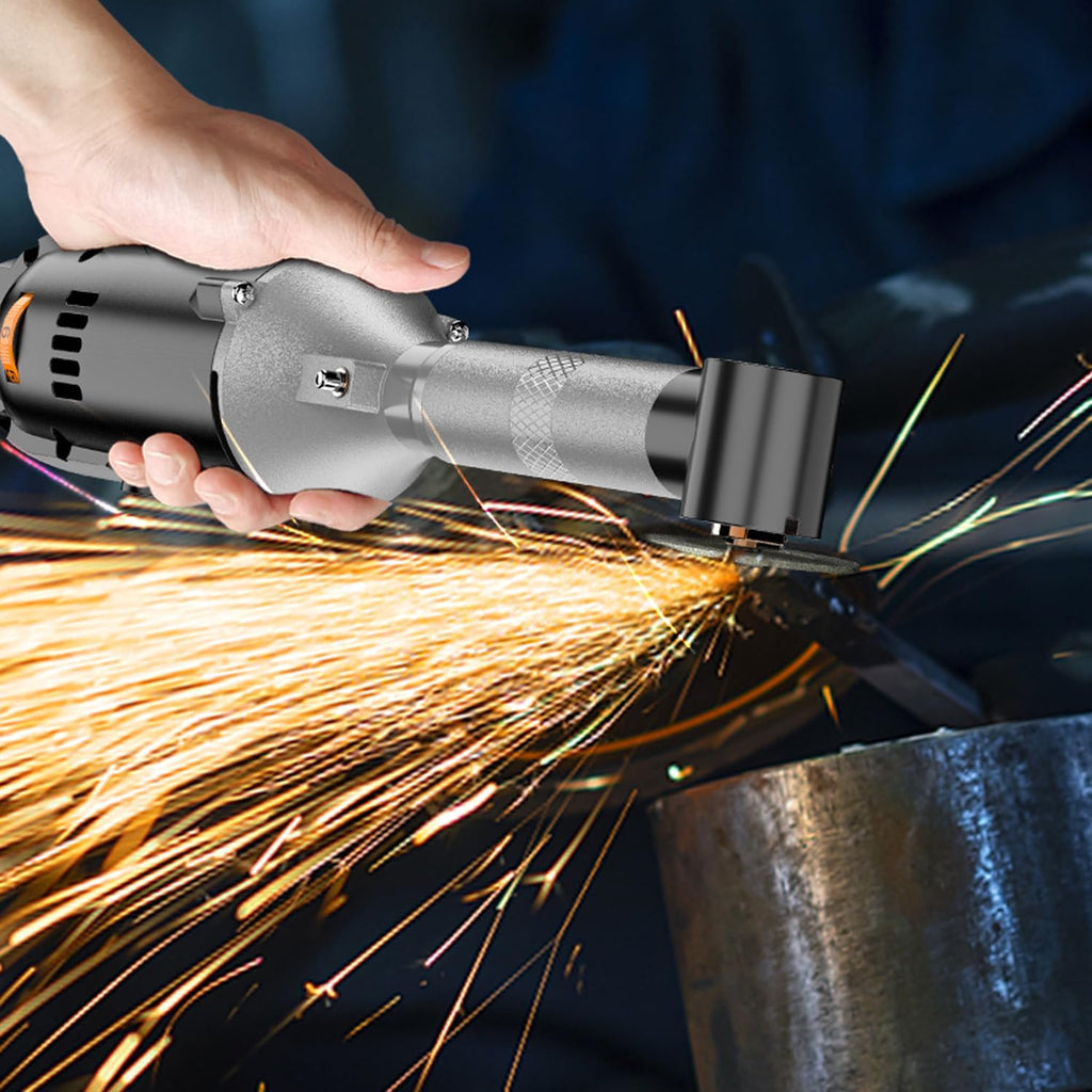 IZIO Multi-Purpose Electric Die Grinder Kit - 6 Variable Speed Polisher & Sander, Compact 1' Rotary Angle Grinder for Metal/Wood Crafting, DIY & Professional Grinding Tool (Black)