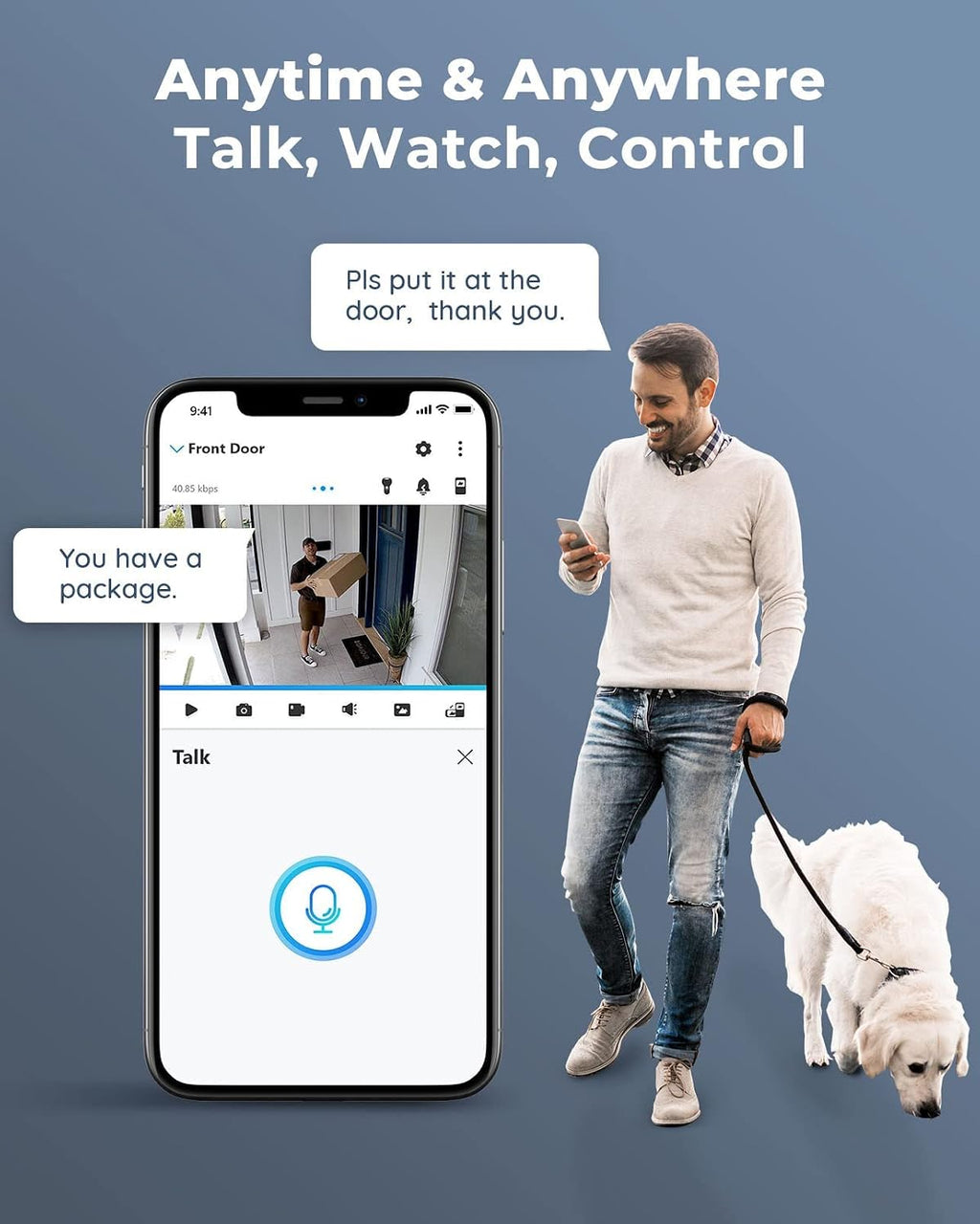 REOLINK New Version 12MP PoE Security Camera System, Person/Vehicle/Animal Detection, Color & Infrared Night Vision, Two-Way Talk, 24/7 Recording, Perimeter Protection, RLK8-1200D4-A