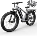 Vivi ACE01 Electric Bike for Adults,26' x 4.0 Fat Tire Ebike,750W Peak Motor Torque Sensor Electric Mountain Bike,20MPH Electric Bicycle with 48V 15AH Battery,Hydraulic Brake,SGS Certified to UL2849