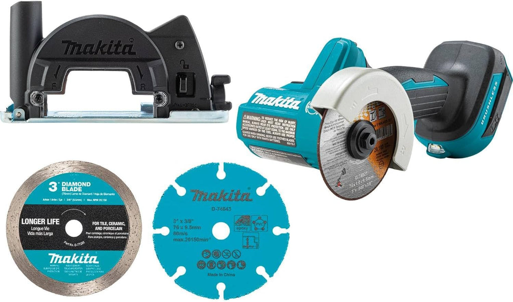 Makita XCM01Z 18V LXT® Lithium-Ion Brushless Cordless 3' Cut-Off Tool, Tool Only