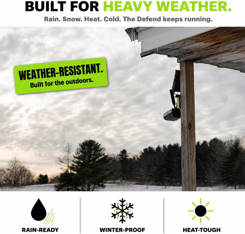 TACTACAM Defend Cellular Security Camera Bundle – Solar Panel + Rechargeable Battery + 32GB SD Card – 4G LTE No WiFi Needed – Wireless Outdoor Camera for Remote Property, Cabin, Ranch, Job Site