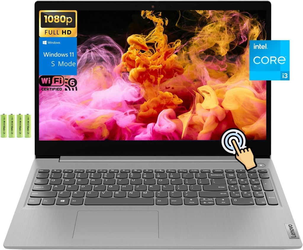 Lenovo Ideapad 3i 15 15.6' FHD Touchscreen Laptop, 11th Dual-Core i3-1115G4, Intel UHD Graphics, 16GB RAM, 1TB PCIe SSD, Numpad, Privacy Camera, Wi-Fi 6, BT, HDMI, Windows 11 Home(S Mode), w/Battery