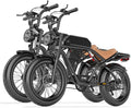 ASKGO Electric Bike for Adults, 2500W Peak Motor, 32MPH & 100 Miles, 48V 20Ah Large Battery, NFC & Password Unlock, Electric Dirt Bike with LCD, Dual Suspension & Brakes, 20' Fat Tire Off-Road Ebike